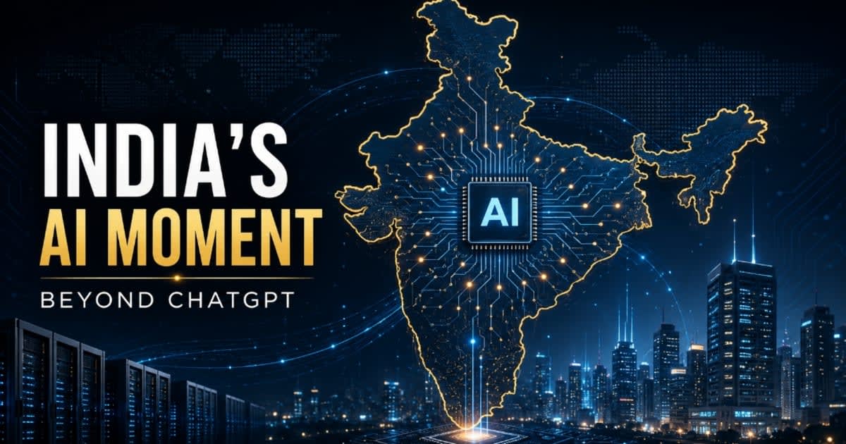 India Doesn't Need to Build the Next GPT — It Needs to Do What Taiwan Did: Own the Layer Nobody Else Can Replace
