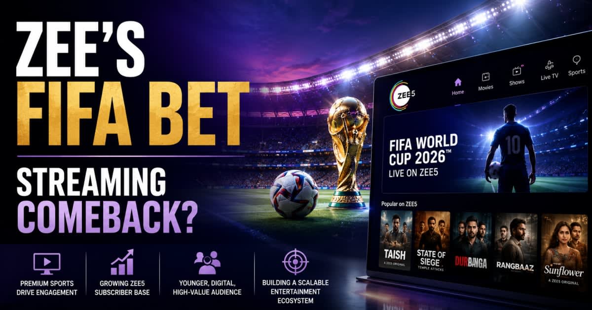 Zee’s FIFA World Cup Bet Is About Far More Than Football. It’s A High-Stakes Attempt To Rebuild The Company’s Future.