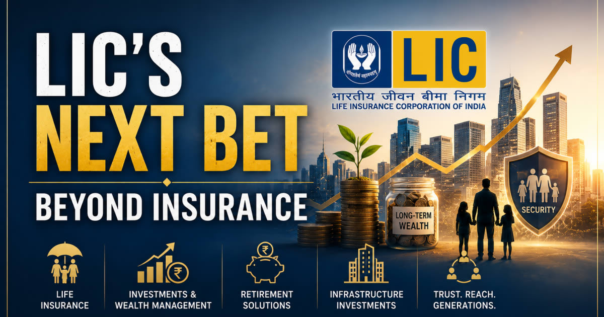At 70, LIC Is Quietly Becoming a Different Kind of Giant: Insurance Is Just the Beginning of What India's Largest Financial Institution Is Building