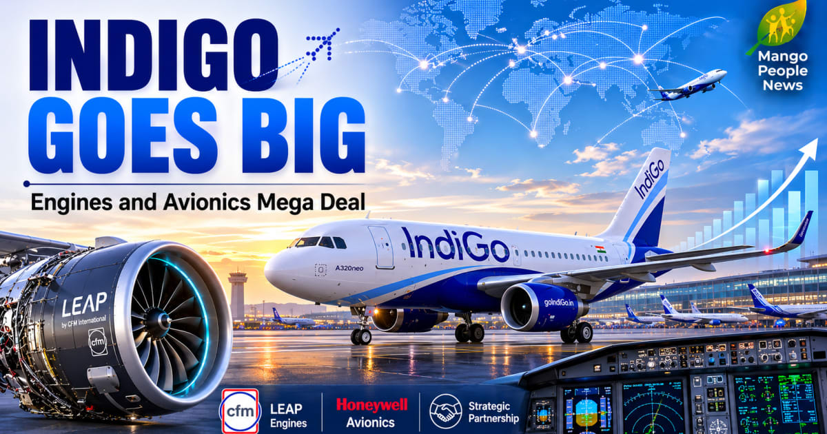 IndiGo Places Mega Engine Order with CFM and Ties Up with Honeywell for Next-Gen Avionics