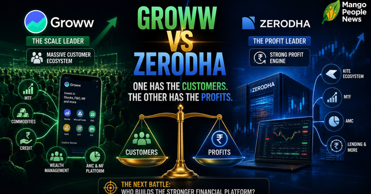 Groww Has Twice As Many Users As Zerodha — So Why Is It Still Earning Less?