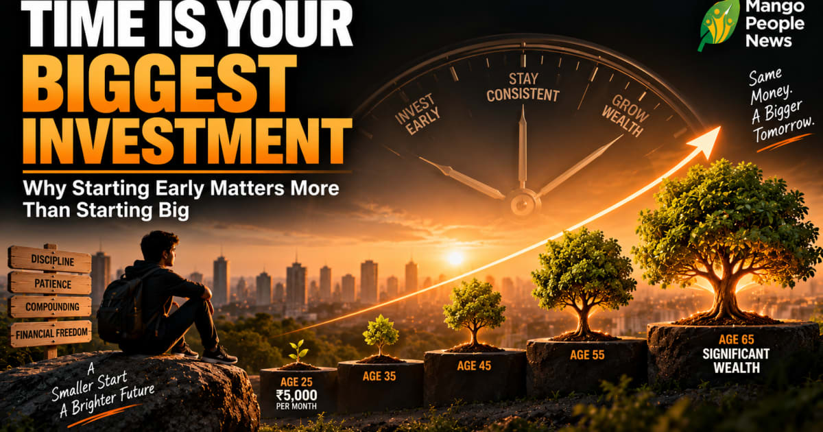 Why Starting Early Matters More Than Starting With a Large Amount