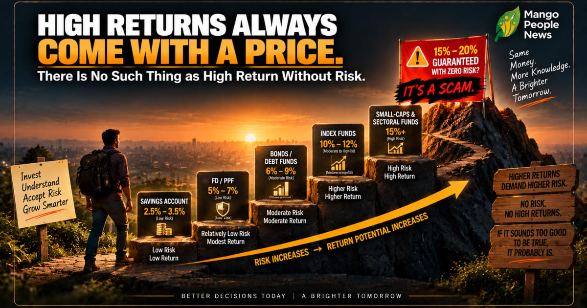 Risk vs Return: Why There Is No Such Thing as a High Return Without Risk