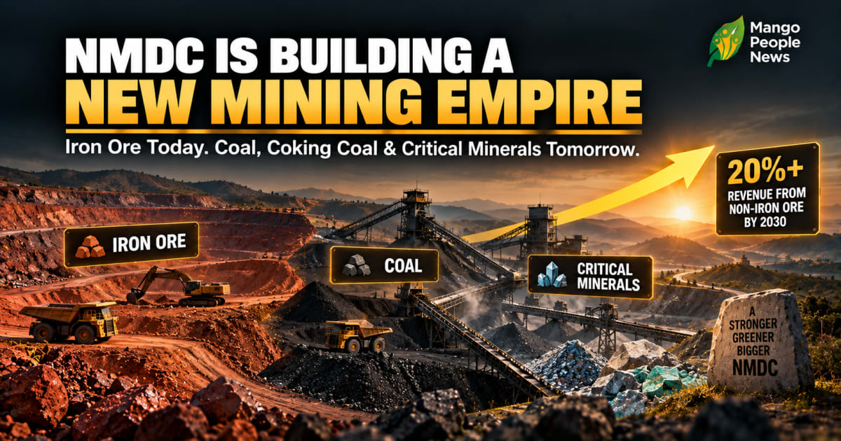 NMDC Explained: Business, Financials & Coal Push