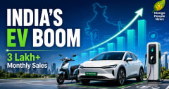 India EV Retail Sales Hit Record 3.06 Lakh Units in June as Adoption Accelerates Across Segments