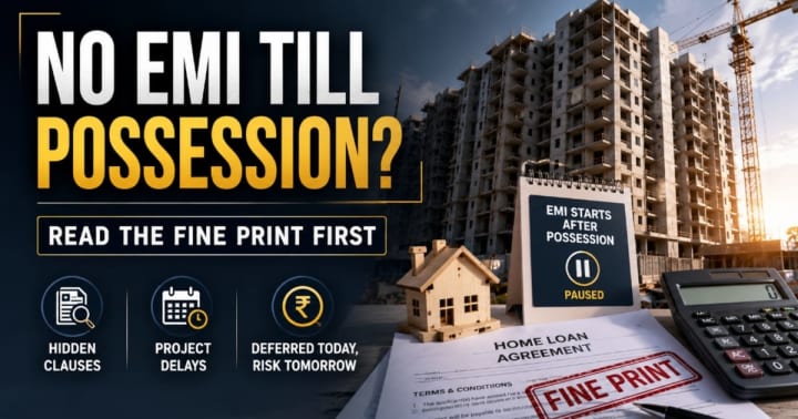 The Sweetest Deal in Real Estate Is Also One of Its Most Dangerous: What Every Homebuyer Must Know Before Signing a 'No EMI Till Possession' Offer