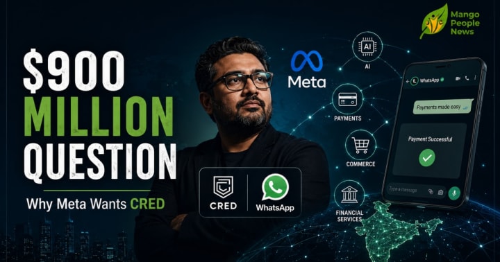 Meta's Biggest India Startup Bet Yet? Why A $900 Million CRED Deal Could Be About Much More Than Fintech