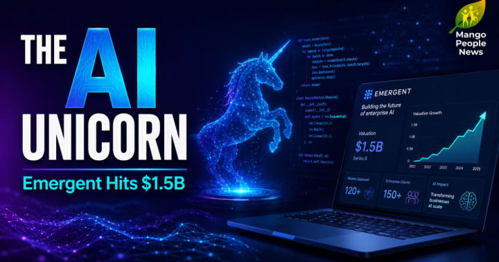 From Startup To Unicorn In Just Over A Year: How Emergent Is Riding The AI 'Vibe Coding' Revolution