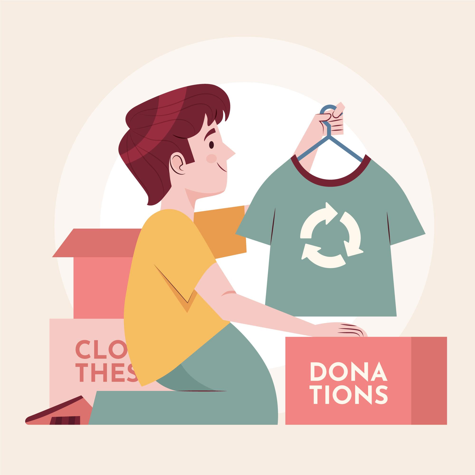Clothes donation