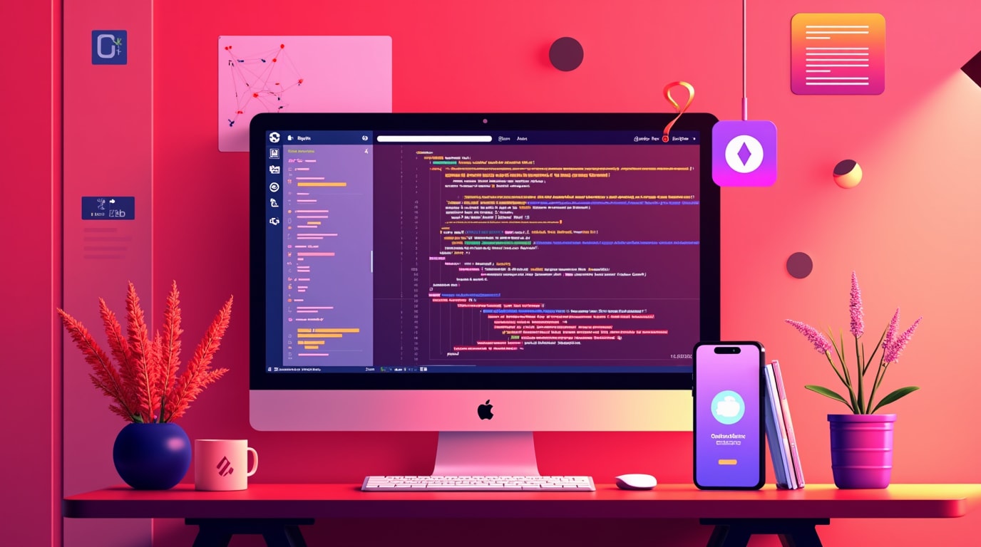 Mobile Application Development Image by DevPOLer : AI Generated