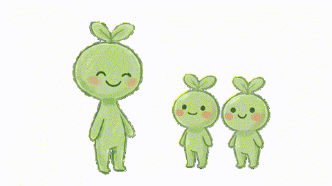 Hulu with healthy baby enjoying microgreens