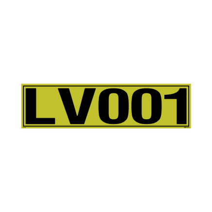 XCELR8® 950mm x 250mm 3M Hi Vis Asset - Adhesive-Permanent Apply