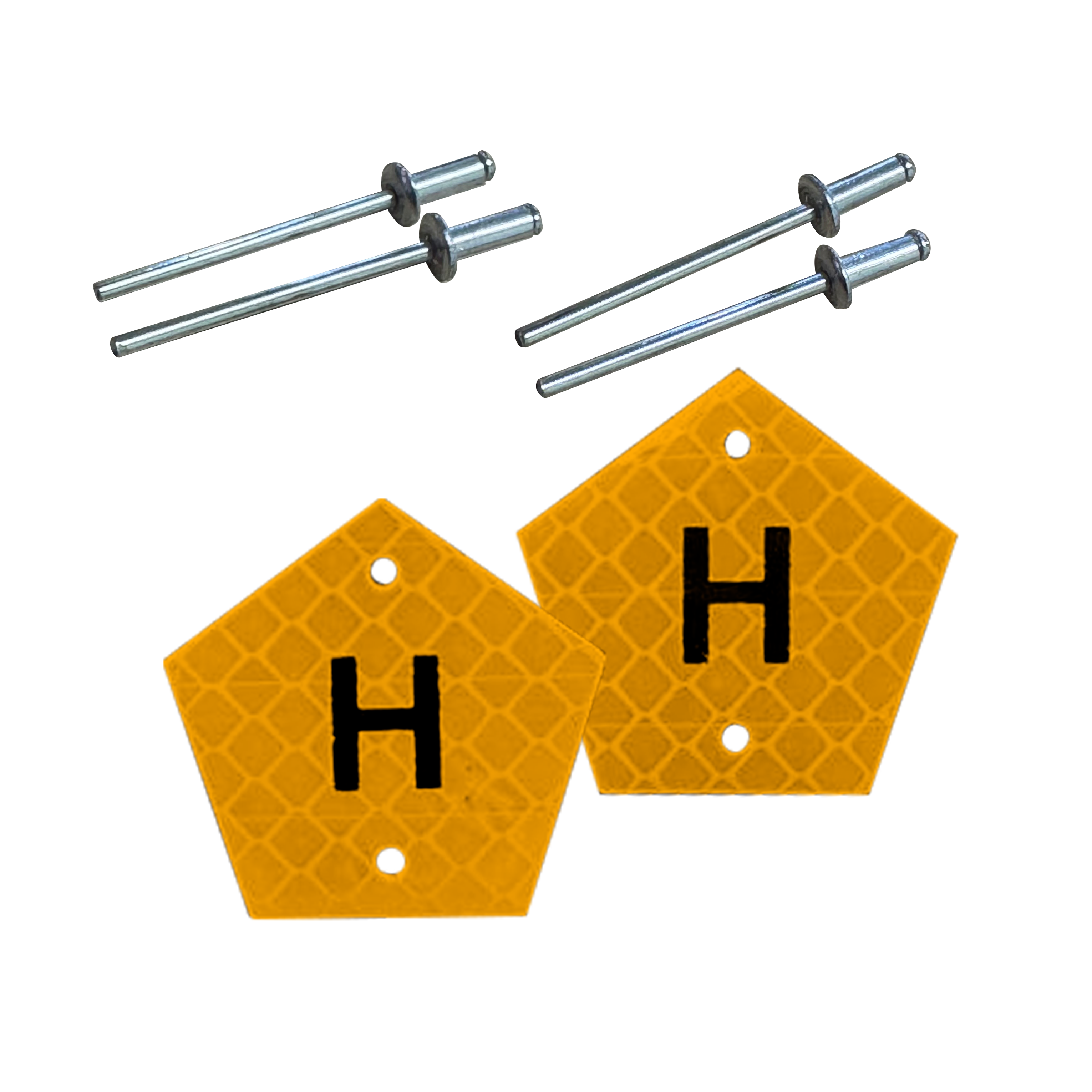 Hydrogen Vehicle Identification Tags. x1 Pack of 2 Tags