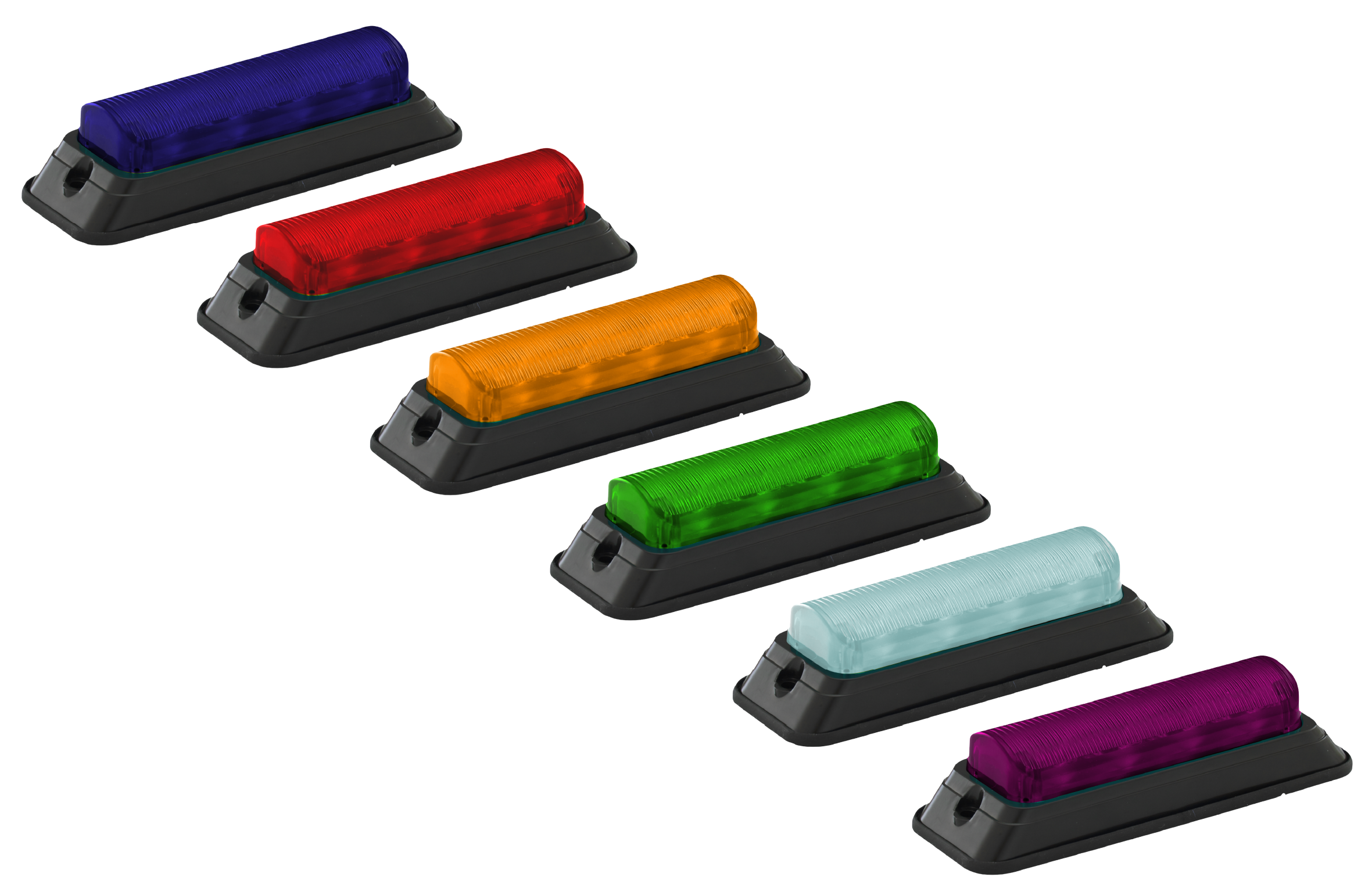 4w LED Non-Flashing Cluster (Red)