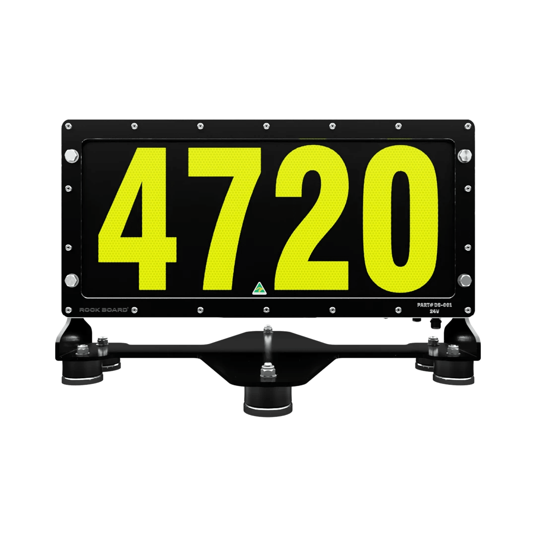 Rock Board® DS-001 Double-Sided Custom LED ID Sign - Image 2