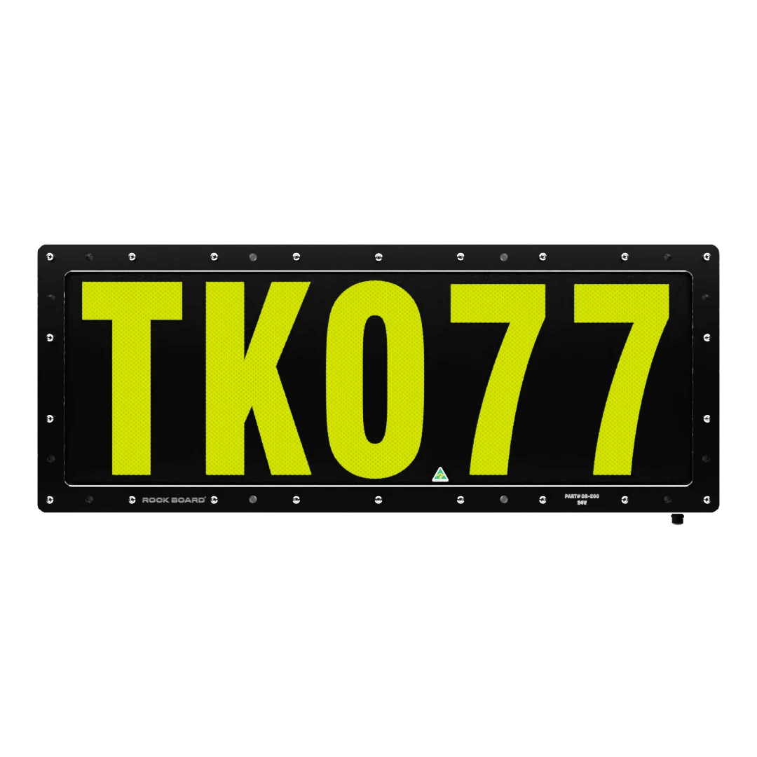 Rock Board® DS-200 Custom LED ID Sign - Image 2