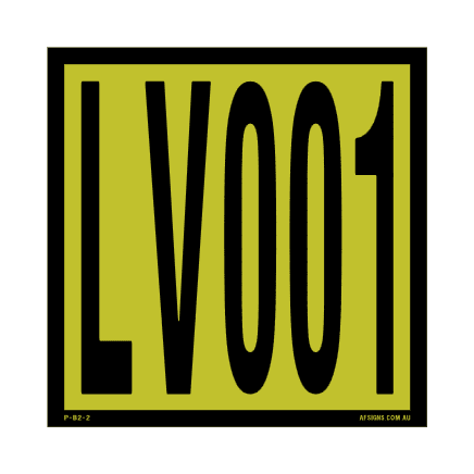 XCELR8® 225mm x 225mm 3M Hi Vis Asset - Adhesive-Permanent Apply - Image 1
