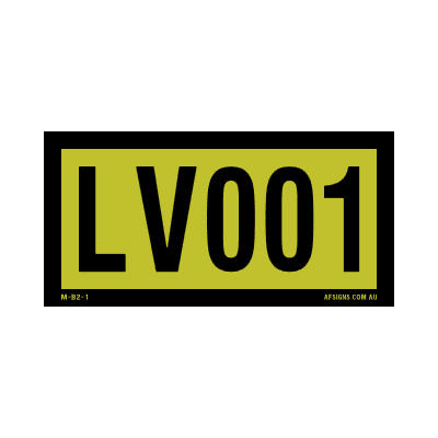 XCELR8® 200mm x 100mm 3M Hi Vis Asset - Magnetic - Image 1