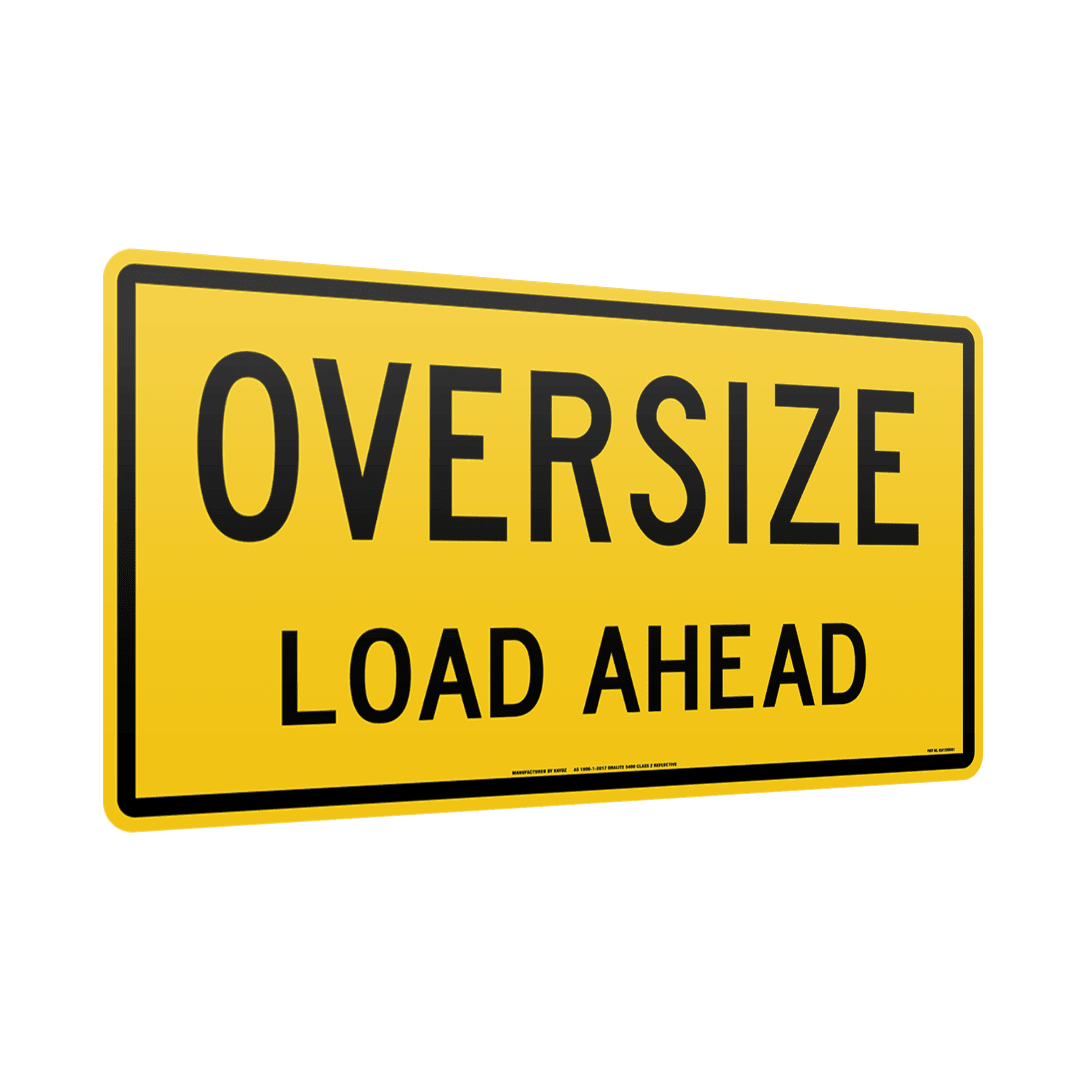 KAYOZ® Oversize Load Ahead Sticker  