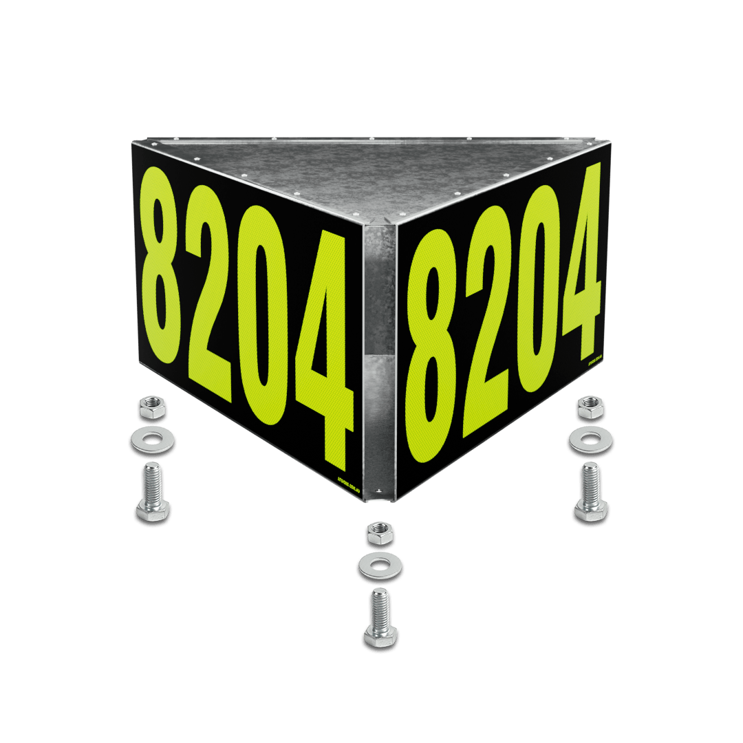 XCELR8® LRTRI-B Reflective Triangle Sign - Image 1
