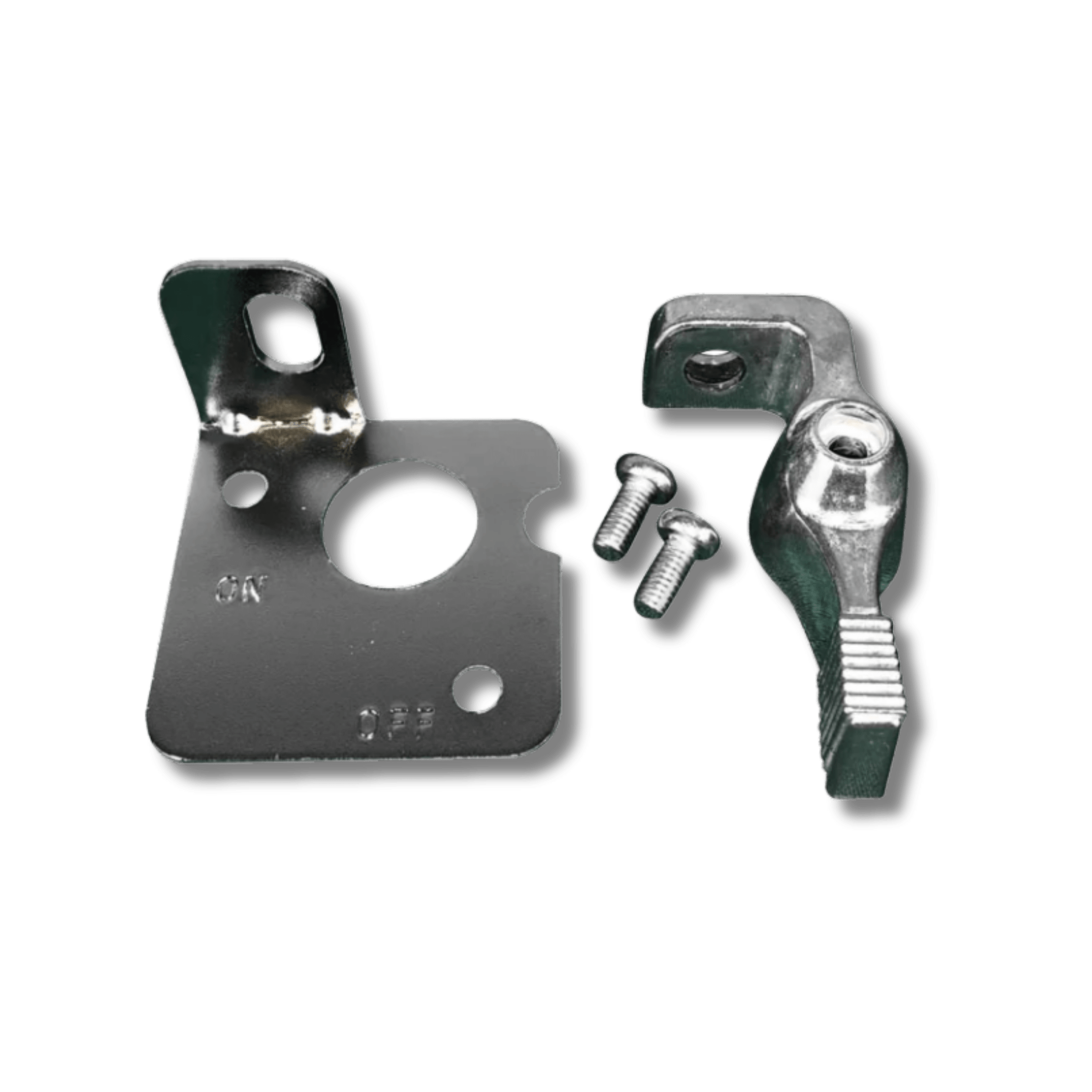 Isolator Lever Lockout With Hasp Hole Silver