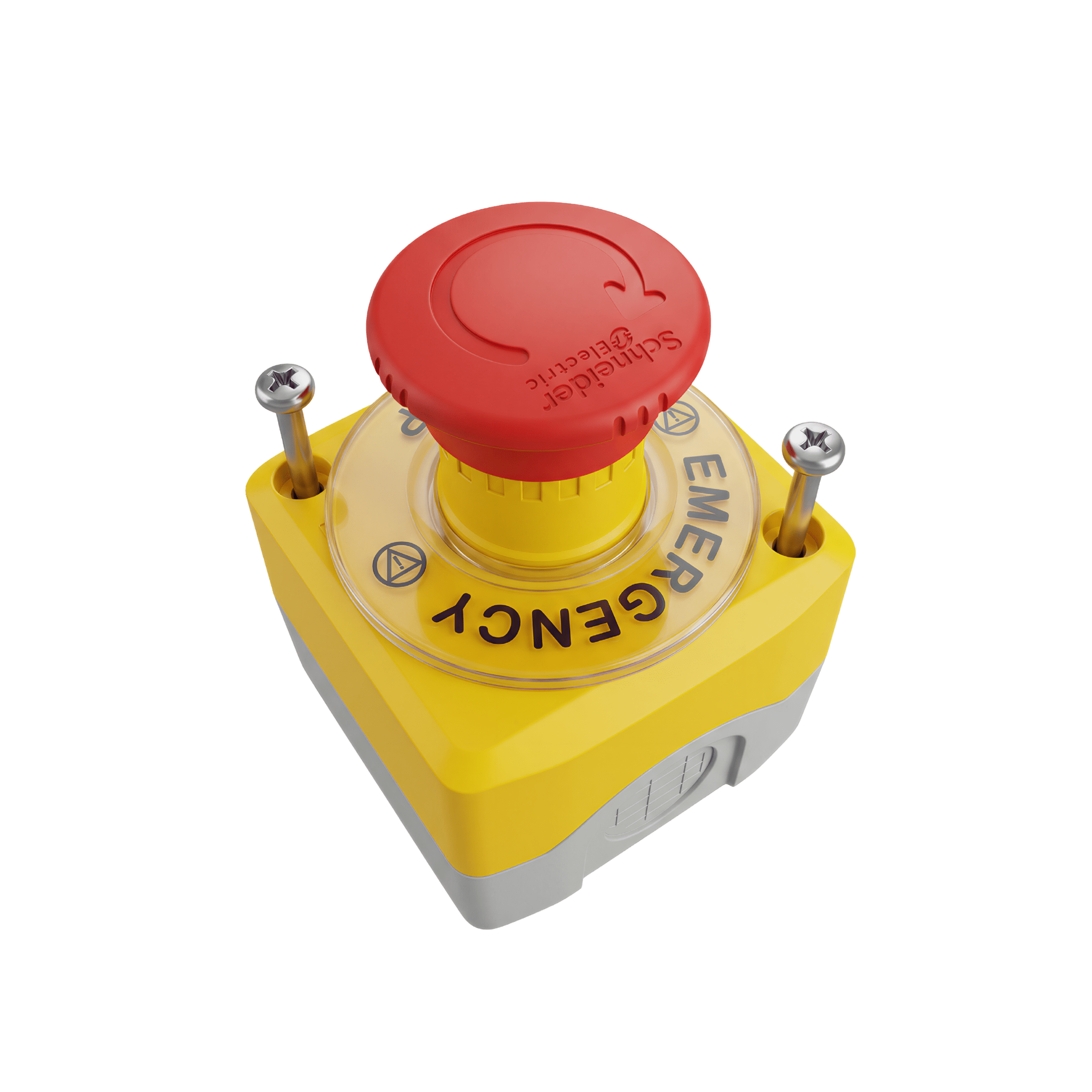 SCHNEIDER E-STOP SWITCH PUSH BUTTON LATCHING ON-OFF