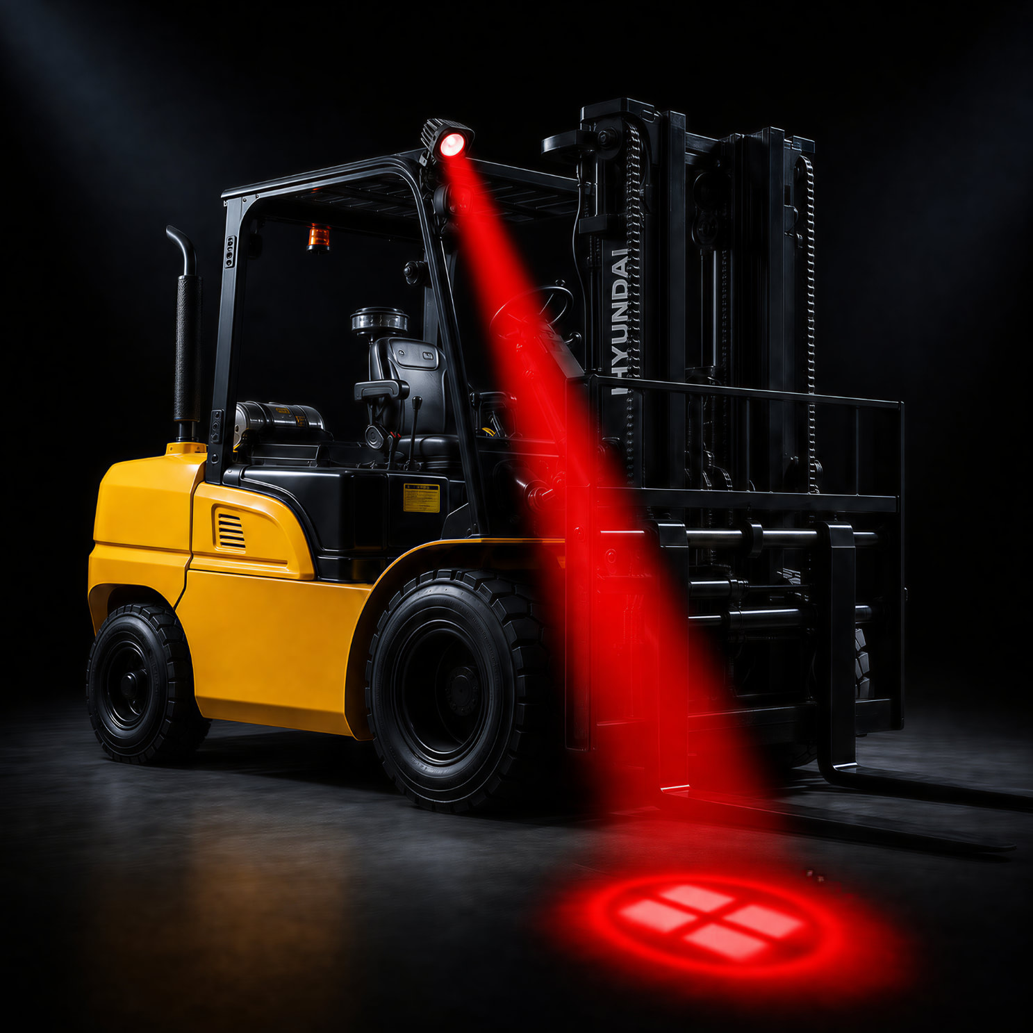Forklift LED Red - Image 3