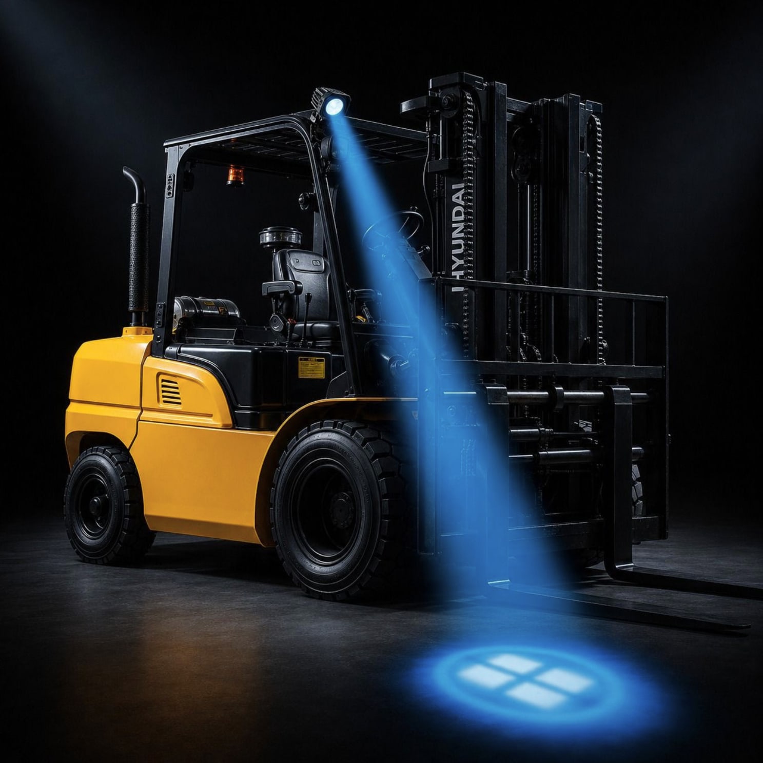 Forklift LED Blue - Image 3