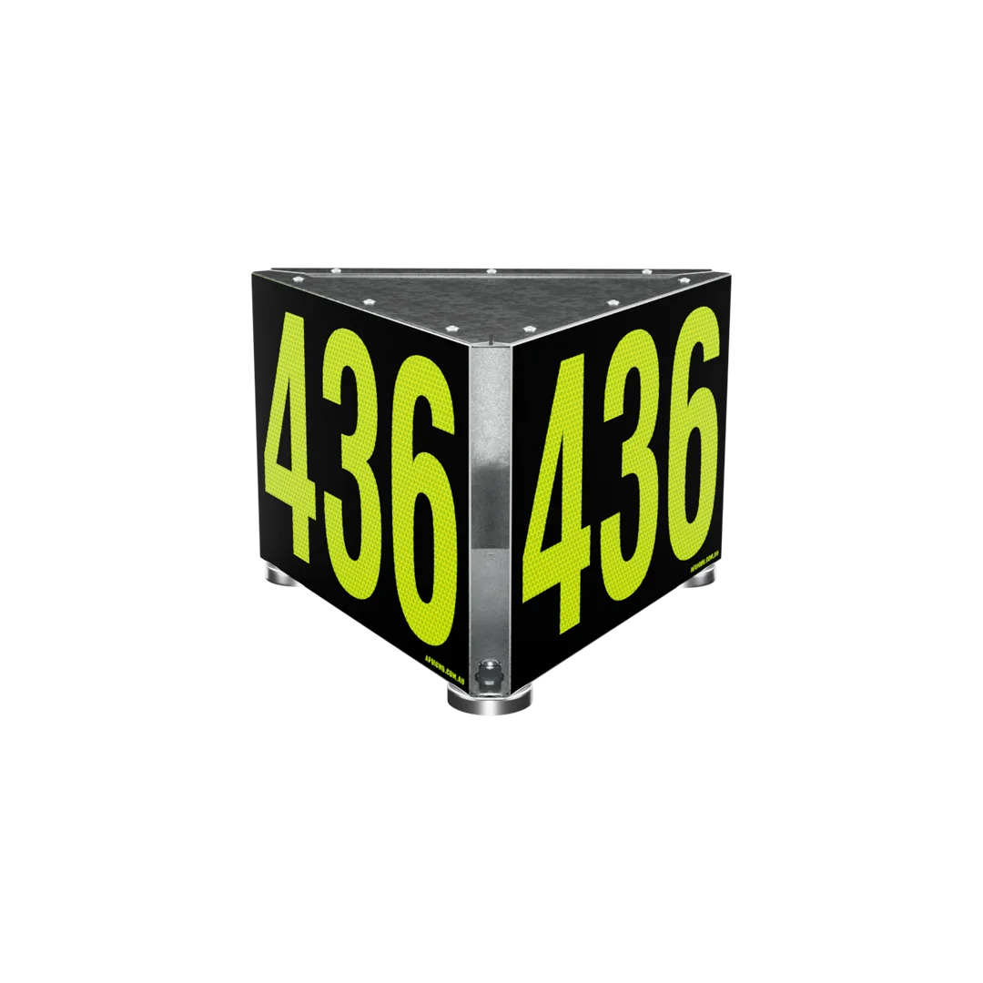 XCELR8® SRTRI-B Reflective Triangle Sign