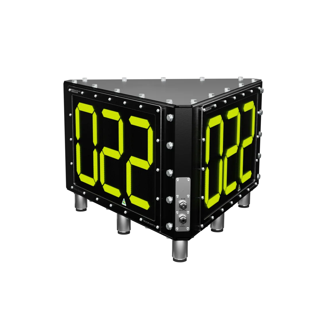 Rock Board® RBMT Triangle Modular LED ID Sign - Image 2