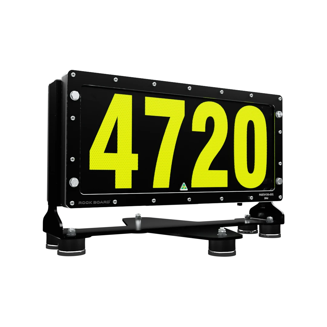 Rock Board® DS-001 Double-Sided Custom LED ID Sign