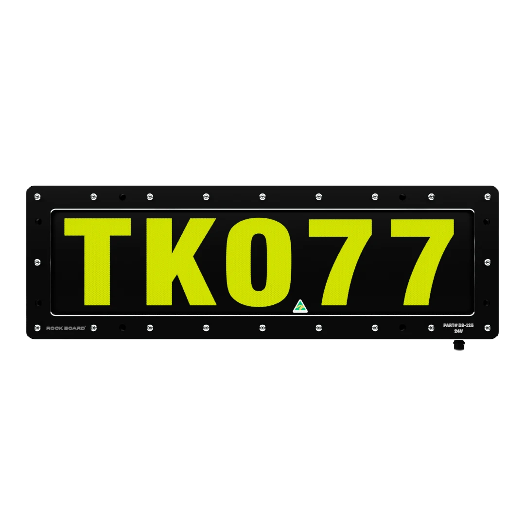Rock Board® DS-125 Custom LED ID Sign - Image 2