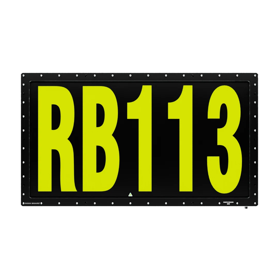 Rock Board® RB1130 Custom LED ID Sign - Image 2