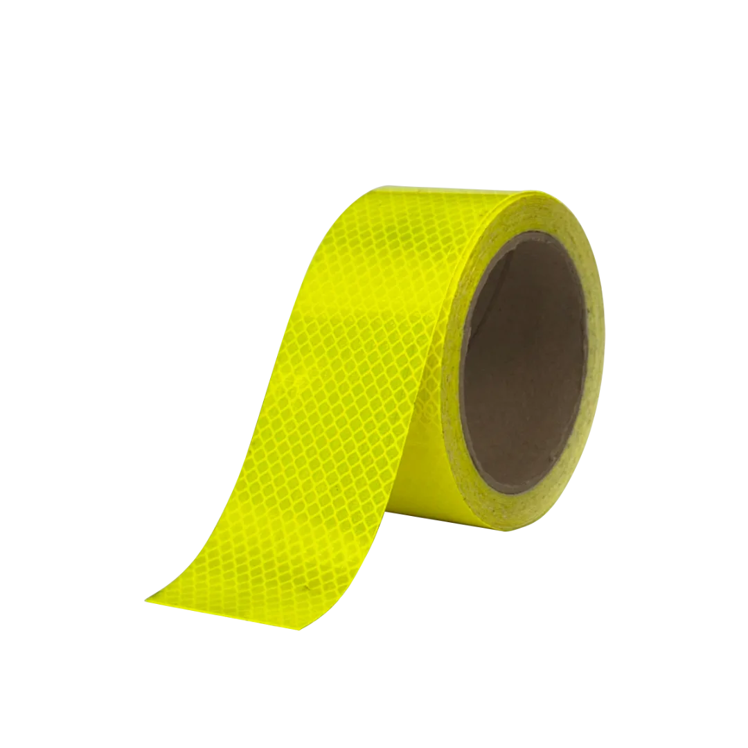 3M™ Diamond Grade™ 50mm x 7.5m Fl.y/gn Edge-Sealed Reflective Tape