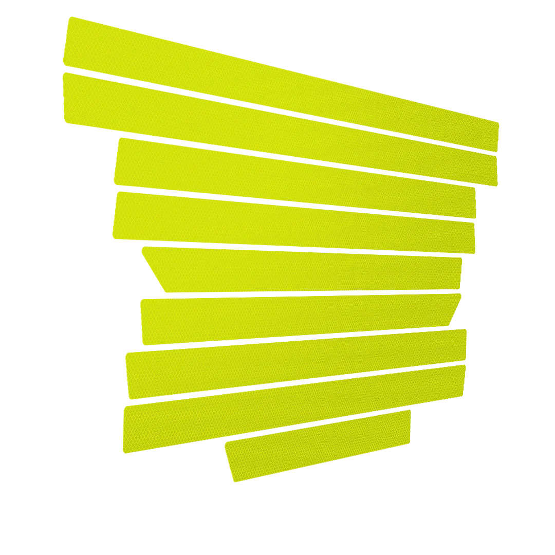 XCELR8® Reflective Tape Striping Kit, Permanent Fit- Toyota Prado