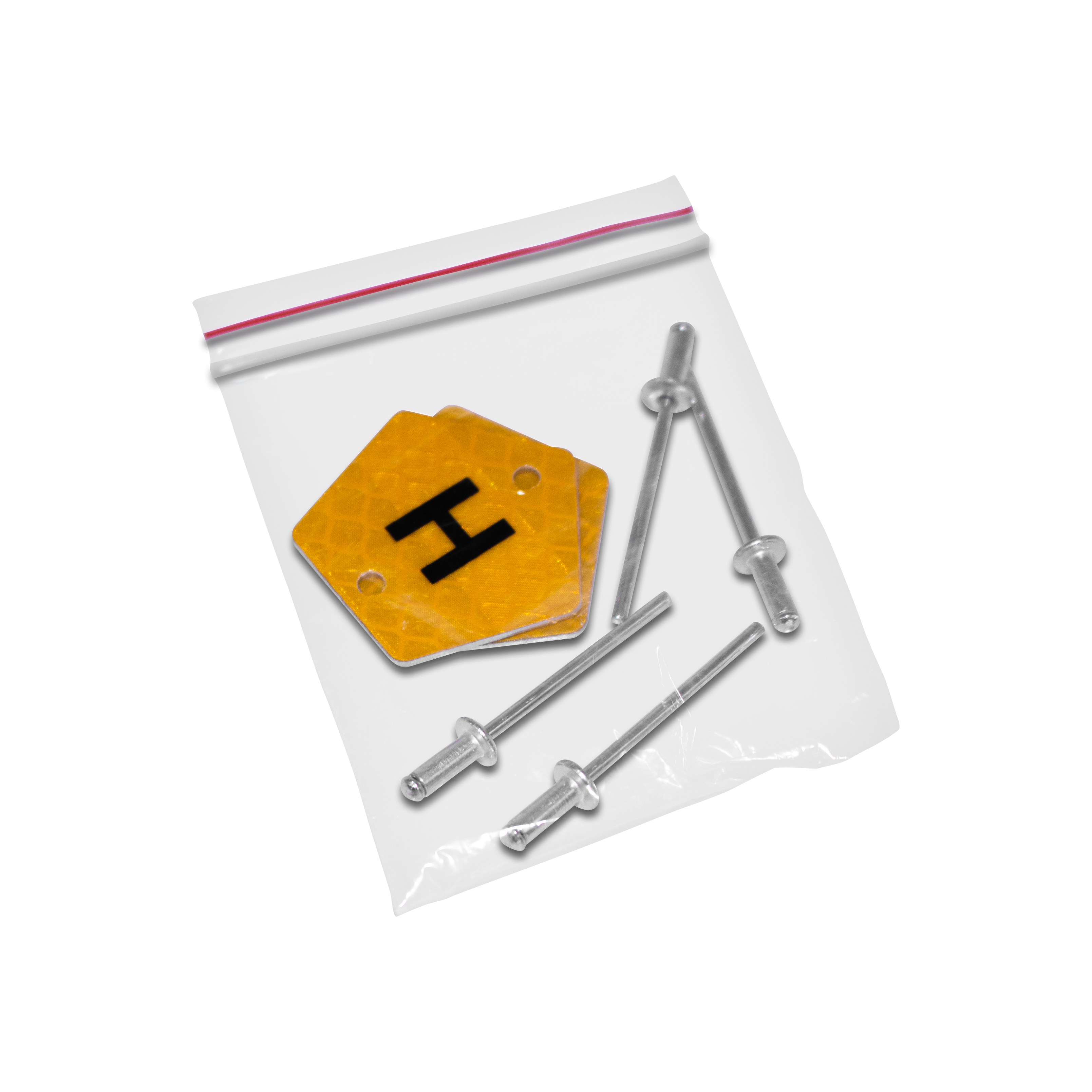 Hydrogen Vehicle Identification Tags. x1 Pack of 2 Tags - Image 2