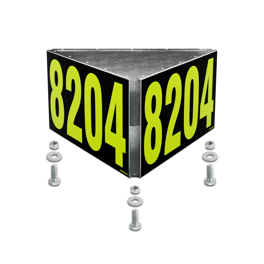 XCELR8® LRTRI-B Reflective Triangle Sign