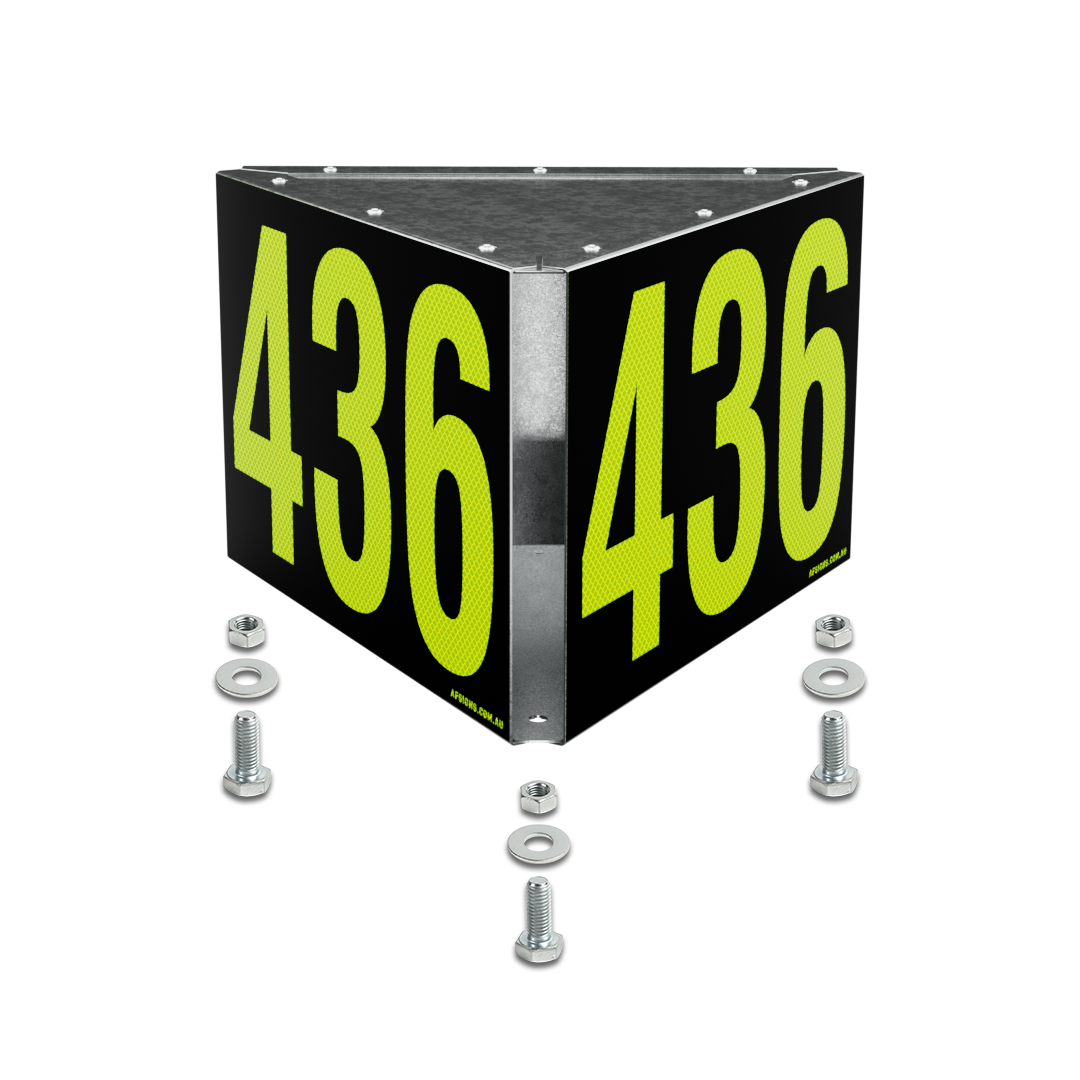 XCELR8® SRTRI-B Reflective Triangle Sign