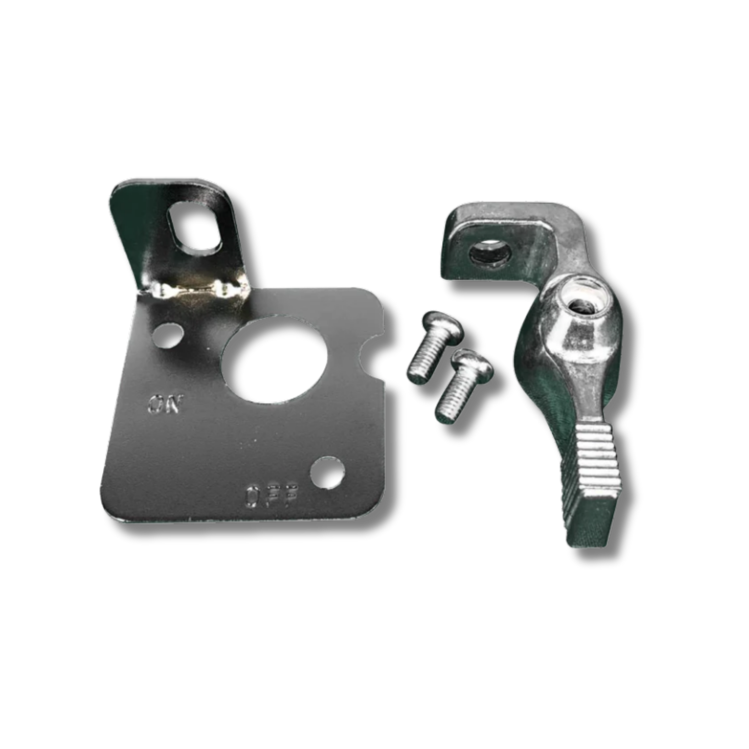 Isolator Lever Lockout With Hasp Hole Silver