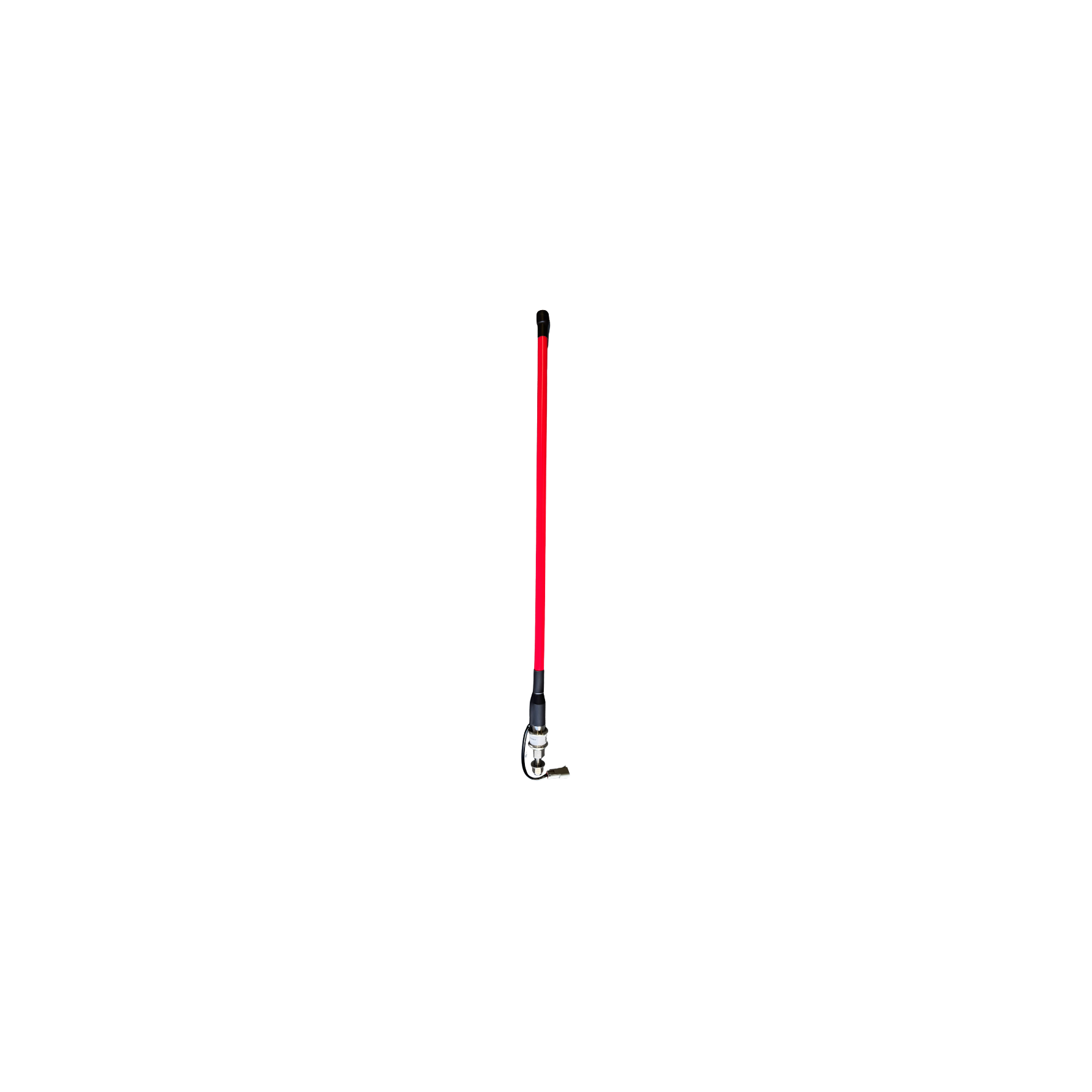 Safety Flag Pole 0.8m Square Light On Top