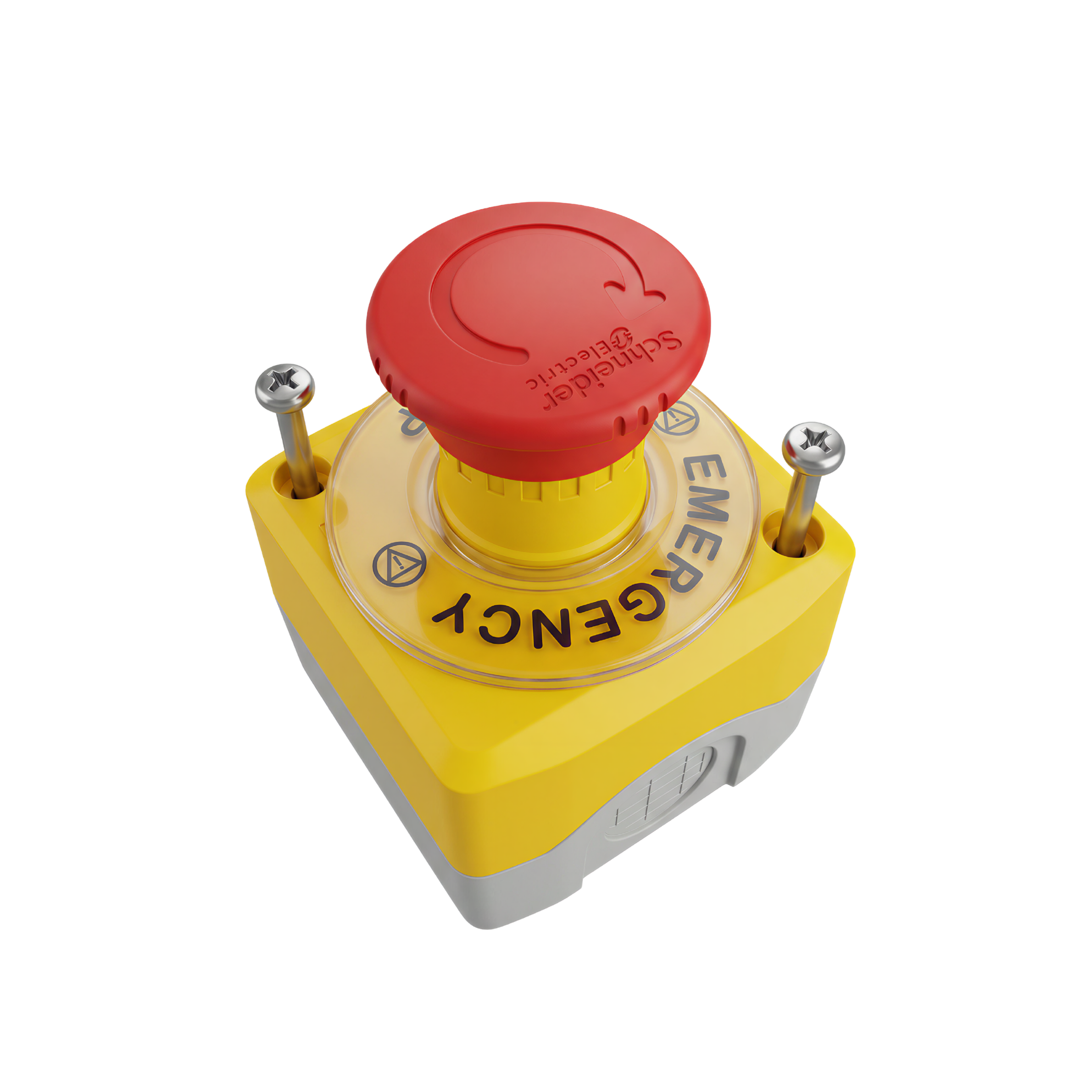 SCHNEIDER E-STOP SWITCH PUSH BUTTON LATCHING ON-OFF