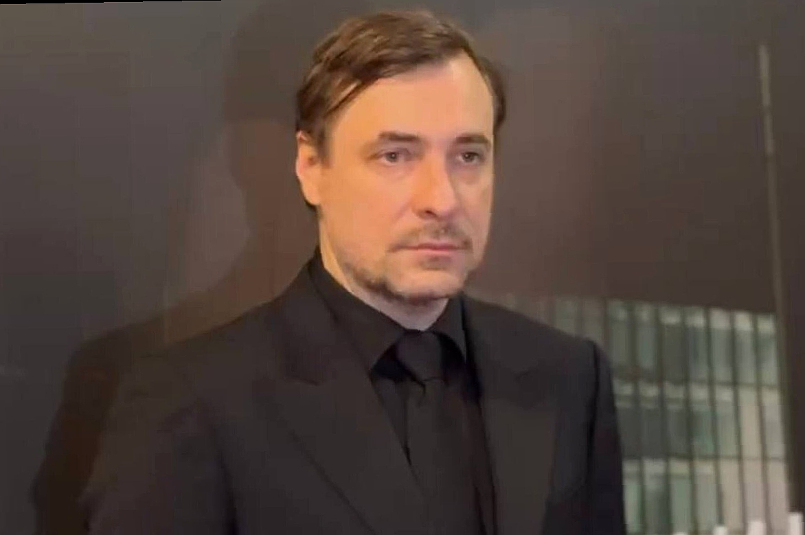 Евгений Цыганов на премьере