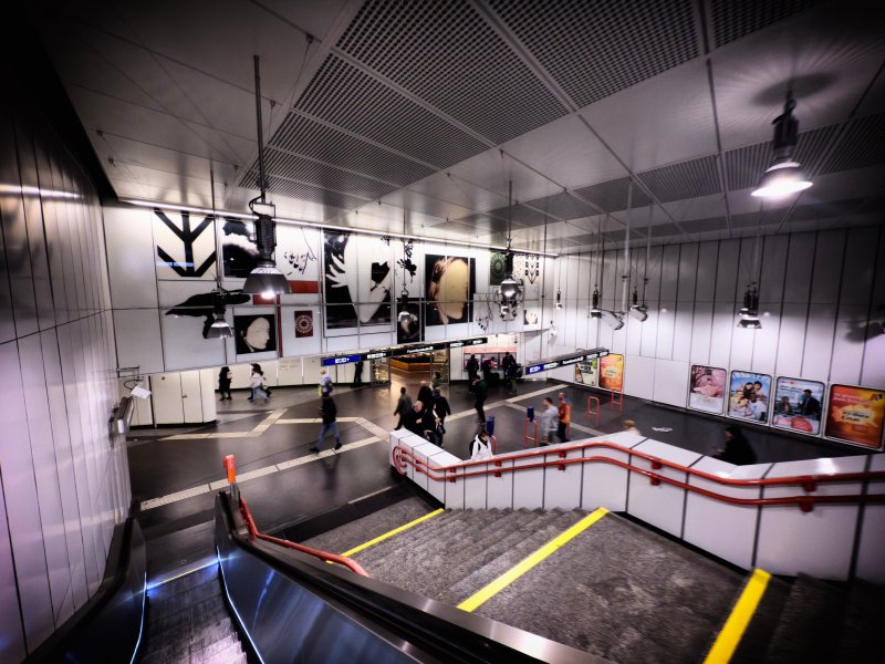 Interior Descent — Metro Architecture, Vienna