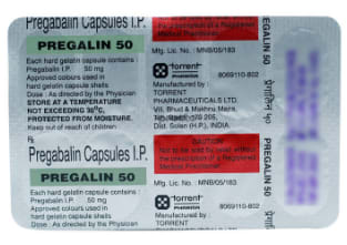 PREGALIN 50MG CAPSULE Pregalin 50mg