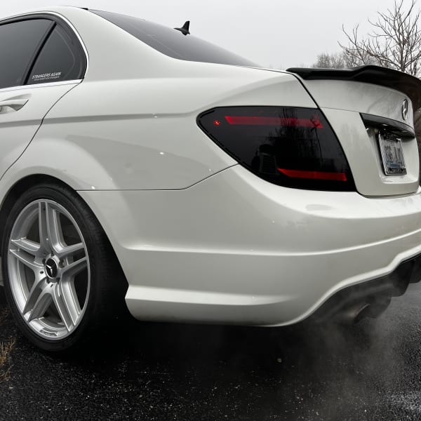 Car detailing result showing reflective paint, Champaign IL