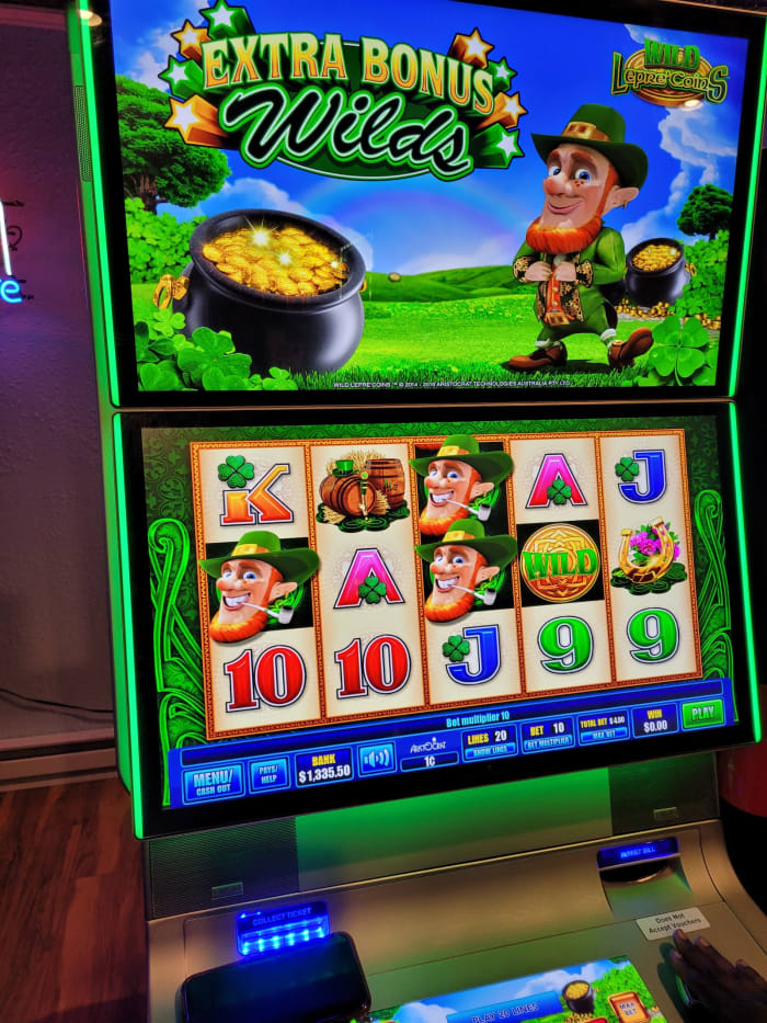 Front counter and interior at Boochie's Slots and Video Poker in Champaign, IL