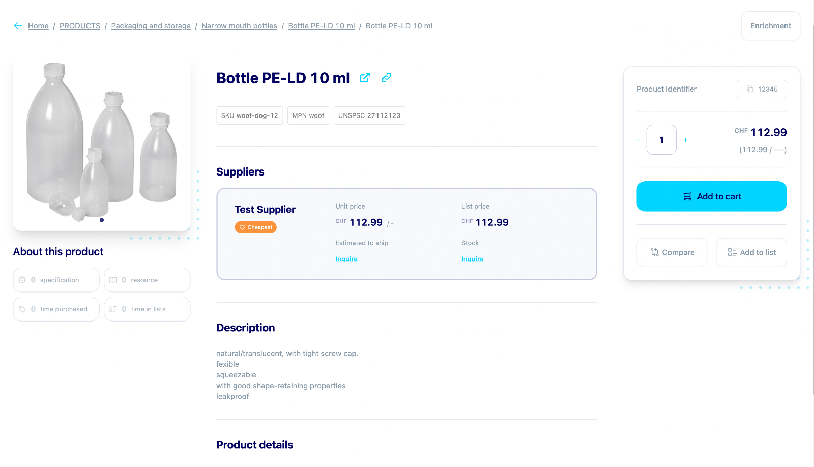 Product preview