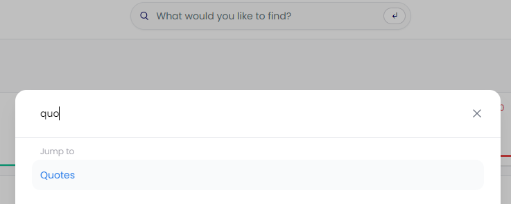 Searching for Quotes