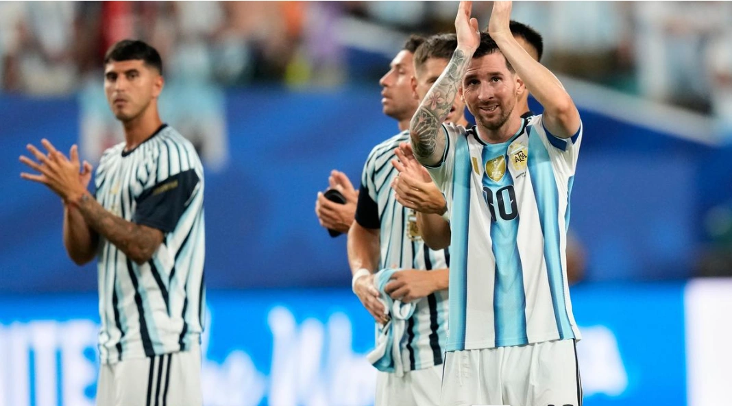Messi Scores 20th World Cup Goal