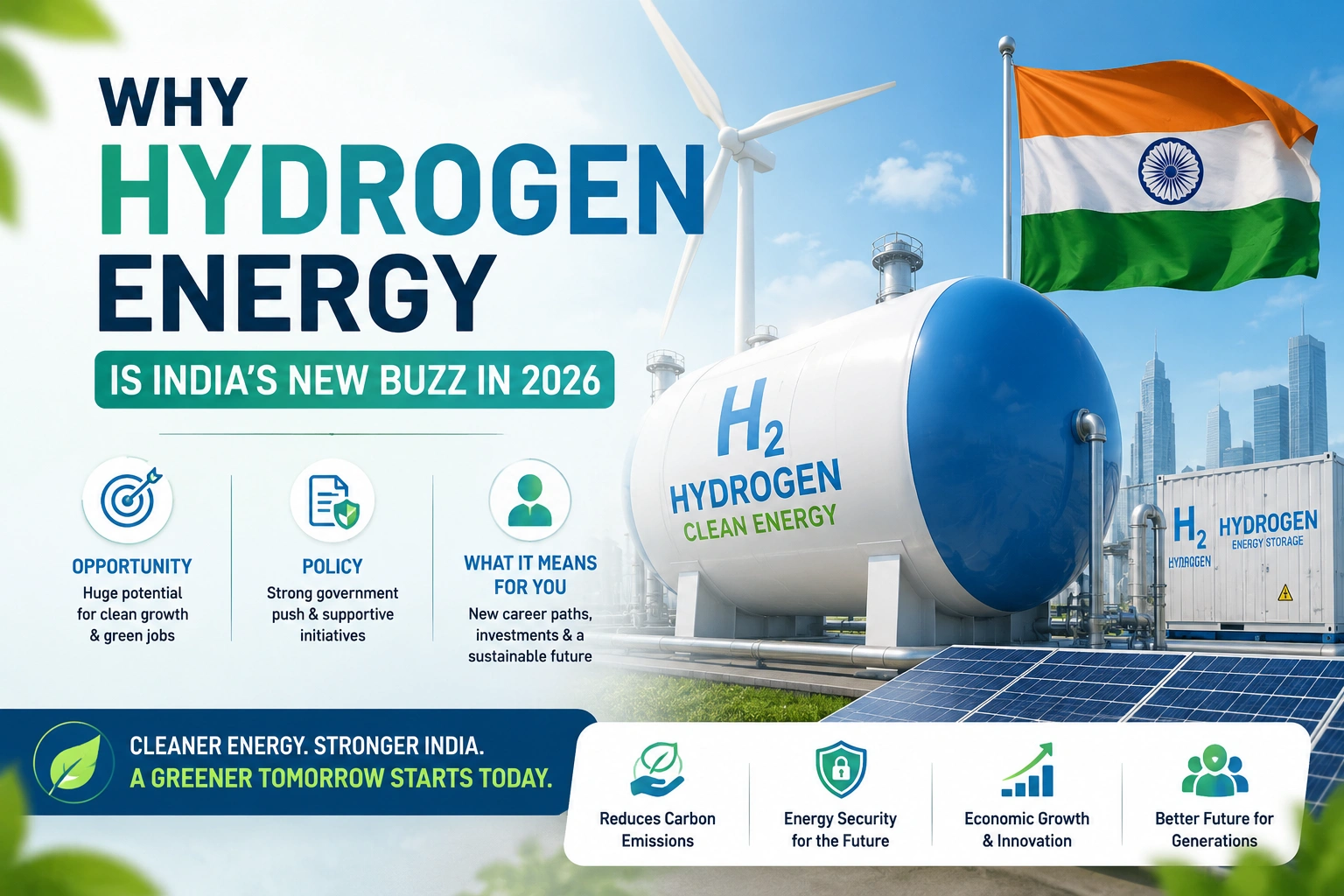 Hydrogen Energy India 2026 Why It's the New Buzz